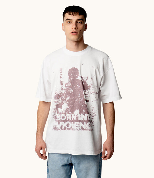 Polémique Born Into Violence T-shirt front