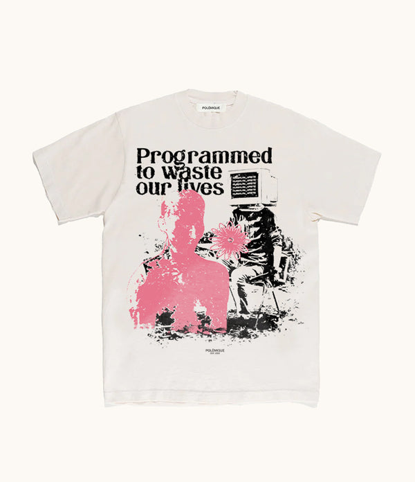 Polémique Programmed To Waste Our Lives T-shirt