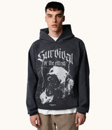 Polémique Survival Of The Fittest Hoodie front